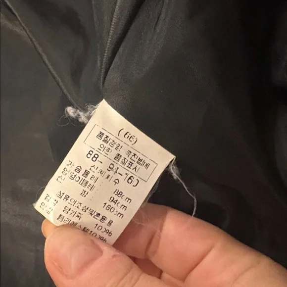 Classic Opart leather blazer jacket coat - Picture 10 of 10